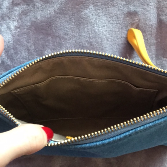 NWT Talbots Denim Wristlet - Picture 4 of 5
